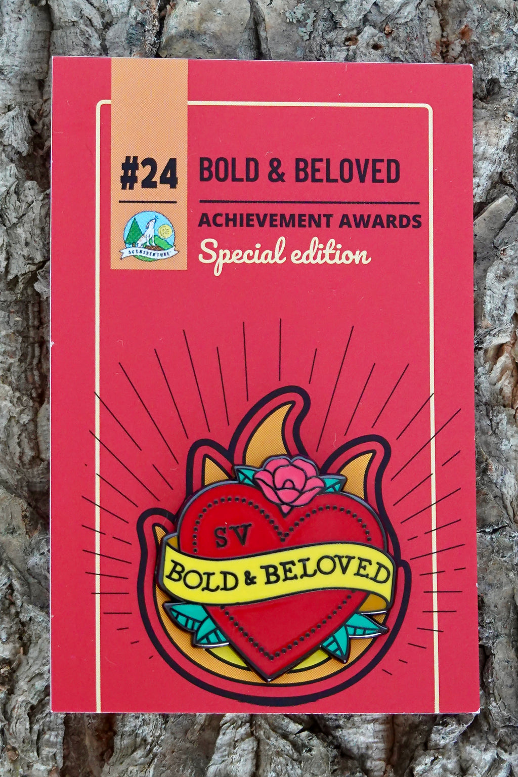 24. Bold and Beloved Badge