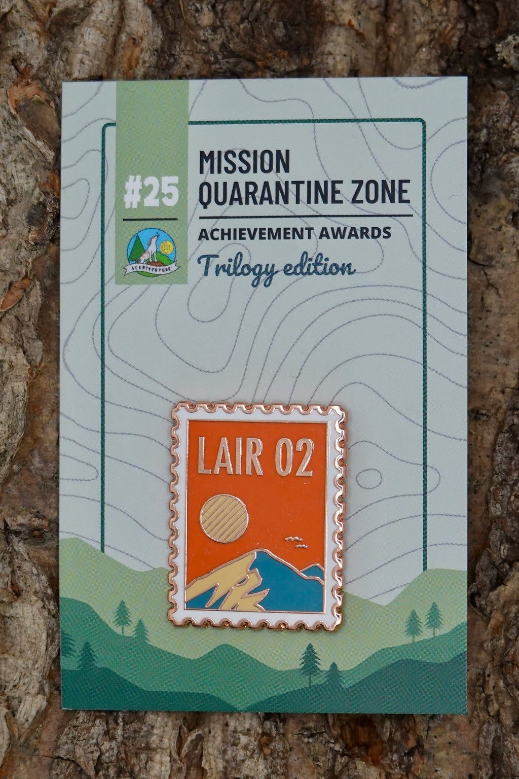 25.  Mission Quarantine Zone Badge