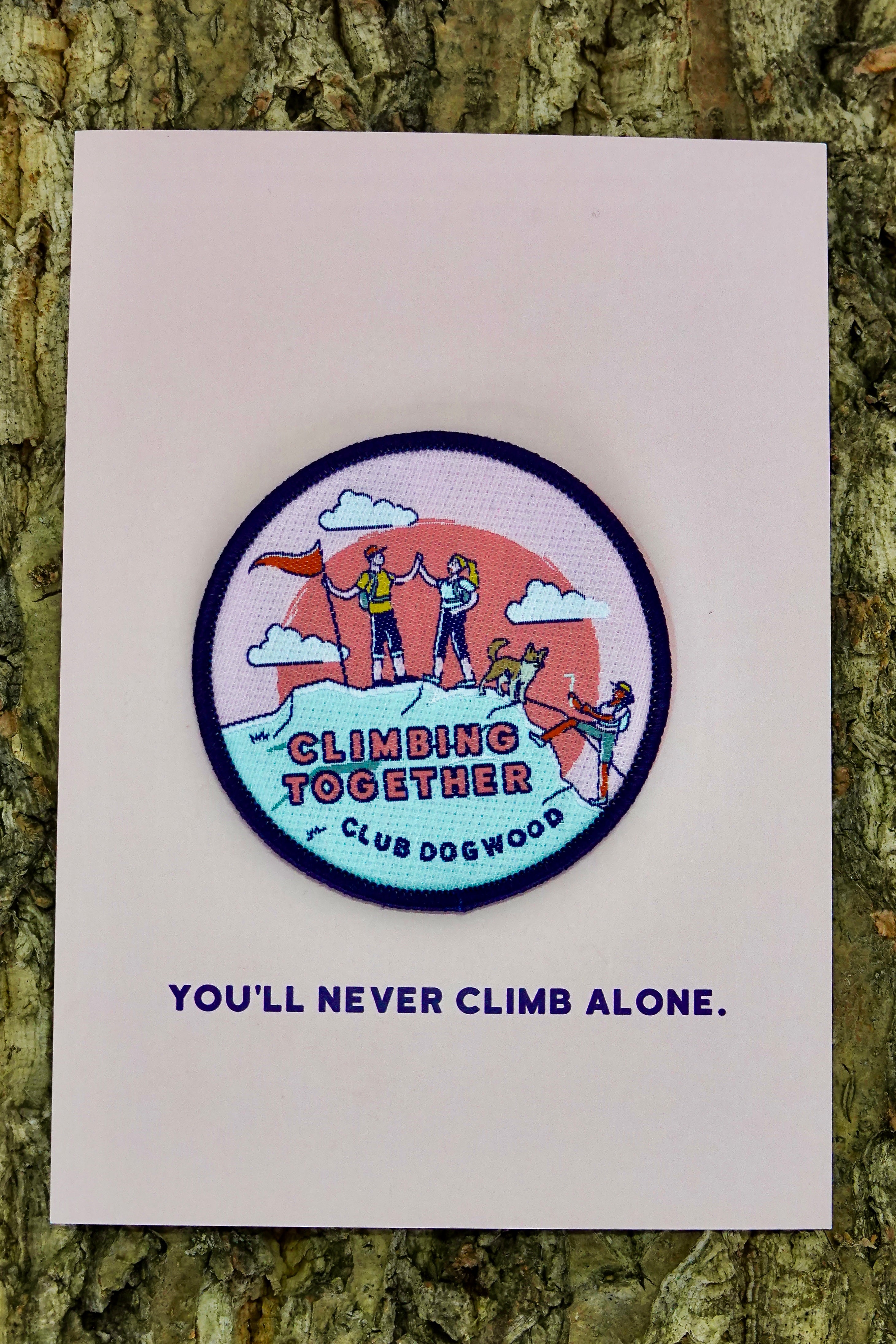 Climbing Together Patch