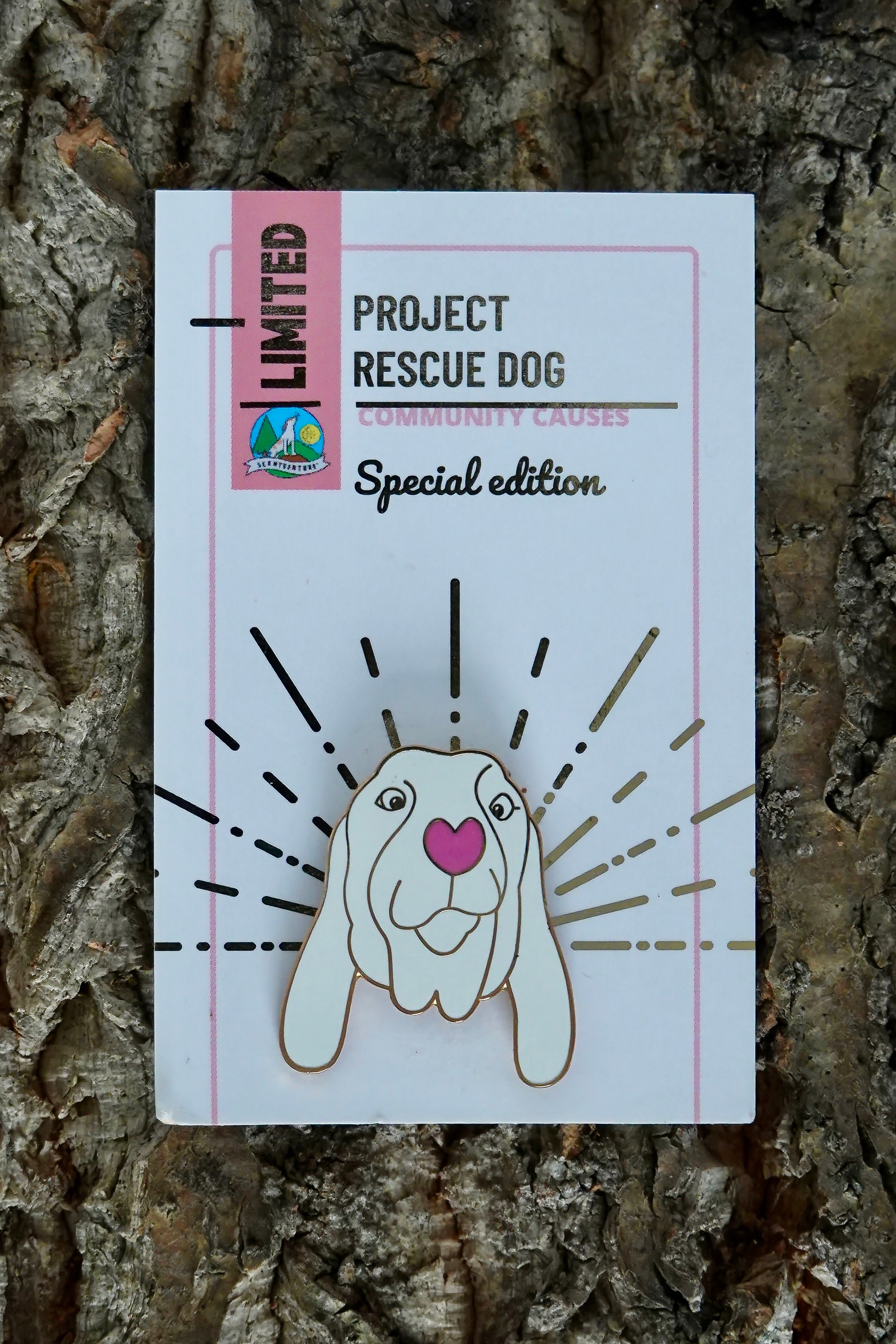 Project Rescue Dog Limited Edition Badge